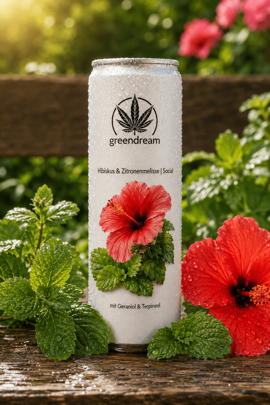GreenDream Essence - Hibiskus & Zitronenmelisse
